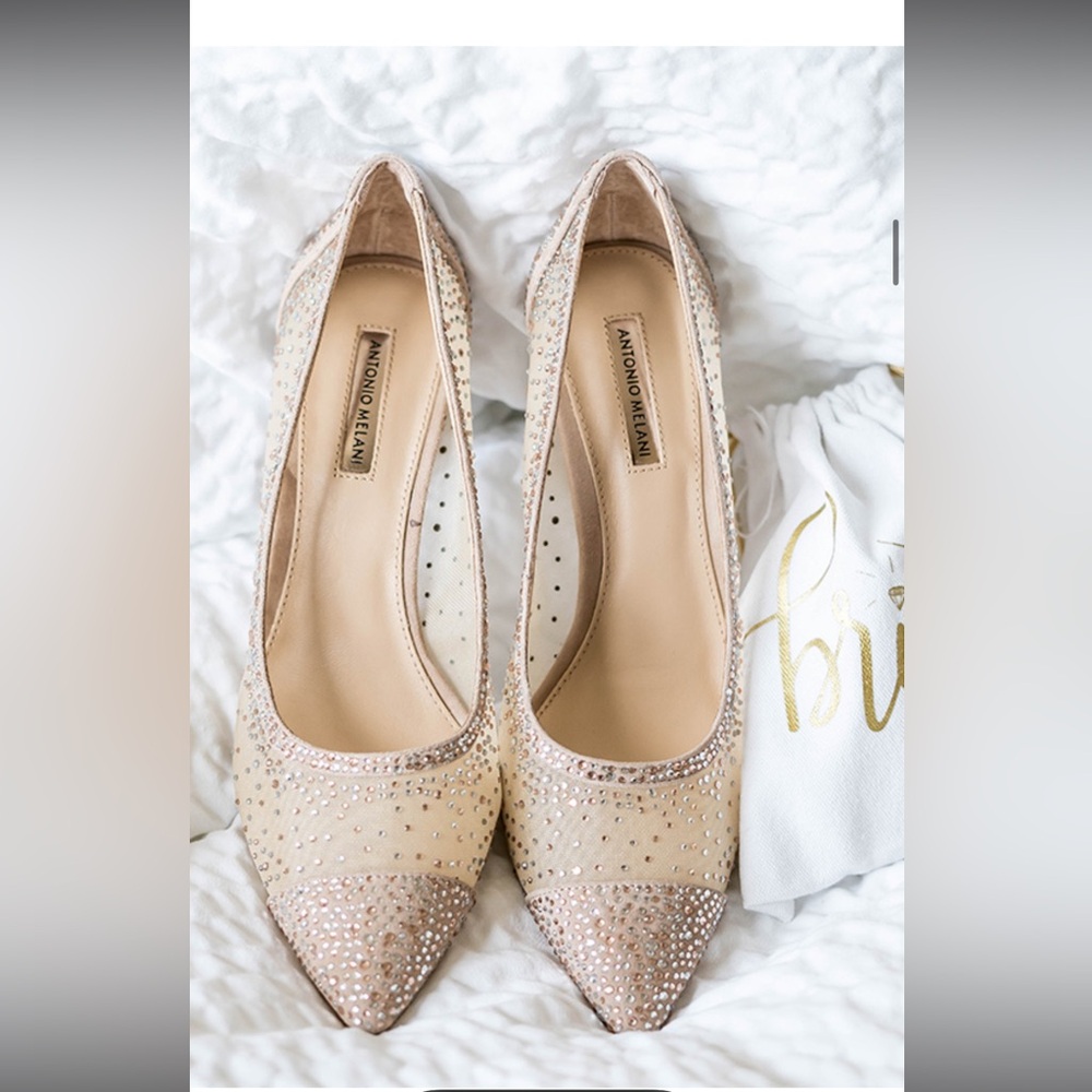 ISO - ANTONIO MELANI Marinna Sparkling Rhinestone Heels - Picture 3 of 3